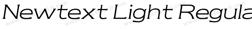 Newtext Light Regular字体转换